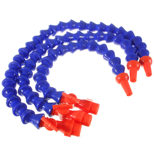 6mm Plastic Flexible Water Oil Coolant Pipe 400/500/600mm Cooling Hose For Lathe CNC