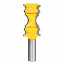 Drillpro RB18 1/2 Inch Shank Carbide Woodworking Router Bit  Molding Router Cutter Bit