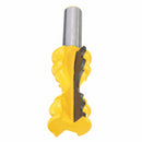 Drillpro RB18 1/2 Inch Shank Carbide Woodworking Router Bit  Molding Router Cutter Bit