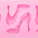 High-heeled Shoes Shape Silicone Mould Chocolate Molds Fondant Cake Decor Tools