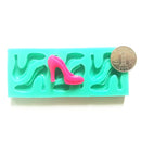 High-heeled Shoes Shape Silicone Mould Chocolate Molds Fondant Cake Decor Tools