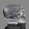 100ml Clear Head Glass Cup Clear Skull Vodka Whiskey Cup Creative Transparent Bar Glass