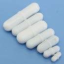 7pcs Teflon Magnetic Stirrer Mixer Stirring Bar Rod Bead With Pivot Ring B10-B36