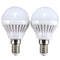 E14 4W 180-240LM 2835 SMD Warm White/White LED Globe Bulb 110V