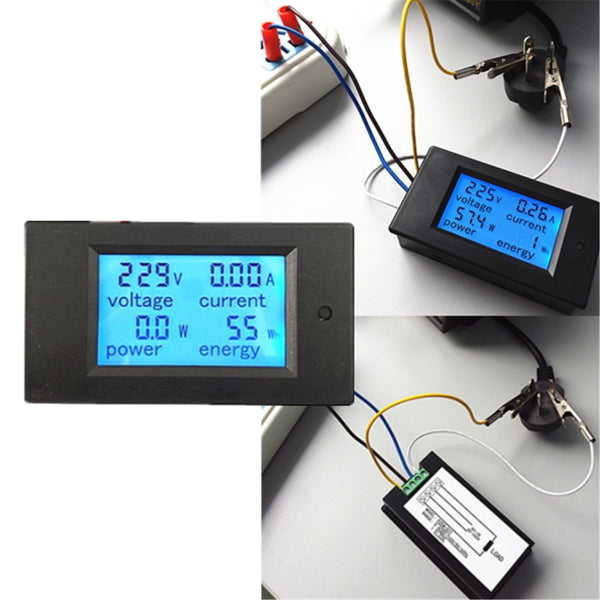20A Power Monitor Module AC Meter Panel