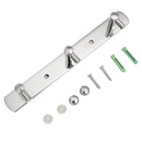 3 Hooks Silver Clothes Hat Towel Robe Rack Stainless Door Holder Wall Hanger