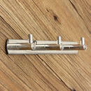 3 Hooks Silver Clothes Hat Towel Robe Rack Stainless Door Holder Wall Hanger