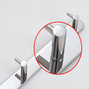3 Hooks Silver Clothes Hat Towel Robe Rack Stainless Door Holder Wall Hanger