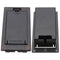 Flat Mount 9V Battery Case Box Holder Cover Electric Guitar Bass Part Black