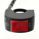 7/8inch Motorcycle Motor Bike Handlebar Headlight Fog Spot Lightt On Off Switch