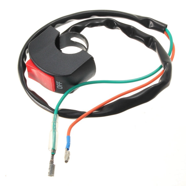 7/8inch Motorcycle Motor Bike Handlebar Headlight Fog Spot Lightt On Off Switch
