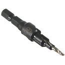 5pcs Hss Countersink Drill Cone Bit Set Quick Change Hex Shank Woodworking Screw Reamer