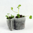 Honana HG-GP 100pcs Non-woven Fabrics Plants Seedling Bags Degradable Breeding Bag