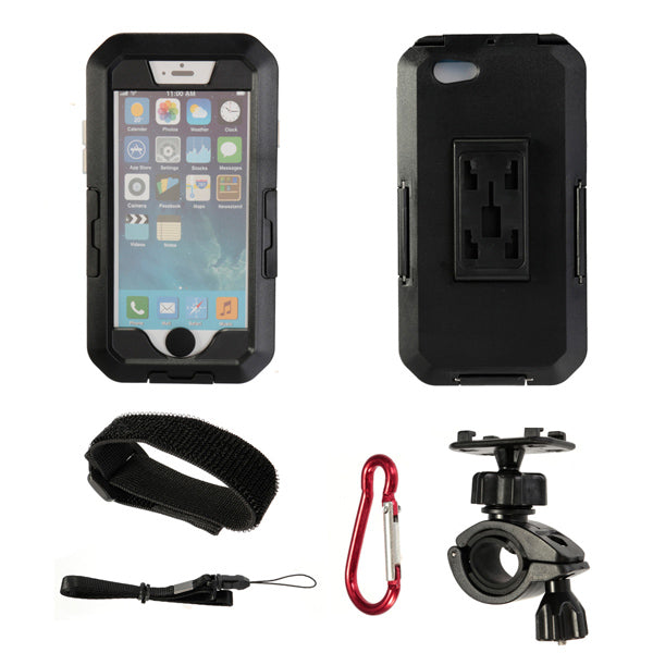 IPX8 Waterproof Pouch Bag Case Cover Bicycle PhonE-mount Holder For iPhone 6 6s 4.7 Inch