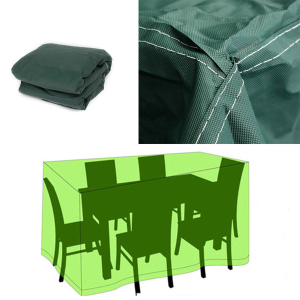 320cmx191x94cm Waterproof Garden Outdoor Furniture Dust Cover Table Shelter