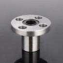Machifit LMF10UU 10mm Round Flange Linear Ball Bearing Linear Motion Bearing CNC Parts