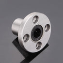 Machifit LMF10UU 10mm Round Flange Linear Ball Bearing Linear Motion Bearing CNC Parts