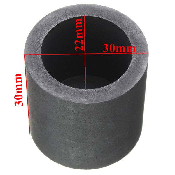 30X30mm Graphite Crucible Ingot Bar Combo Mold For Silver Gold Melting Casting