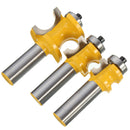 Drillpro RB24 22.2/25.4/35mm 1/2 Inch Shank Carbide Router Bit Wood Working Cutter Engraving Tool