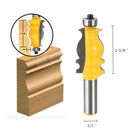 Drillpro RB29 1/2 Shank Ogee Chisel Cutter Router Bit Door Woodworking Carpentry Tool