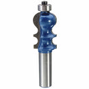 Drillpro RB25 1/2 Inch Shank Router Bit Carbide Woodworking Cutter Engraving Trimming