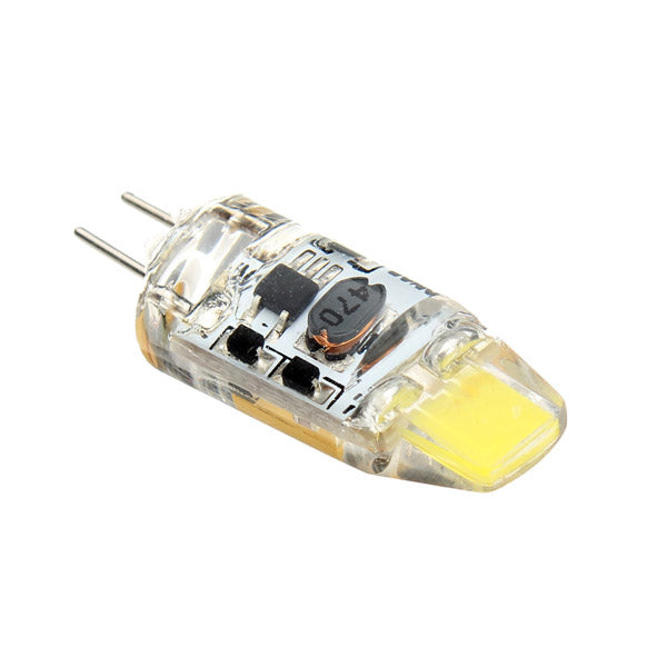 G4 LED Bulbs 1W Transparent White/Warm White Corn Light Lamp AC/DC 12V