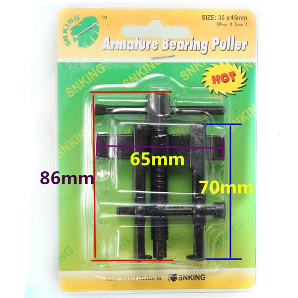 35X45mm Two Jaw Arm Bolt Gear Wheel Bearing Puller Car Auto Repair Tool