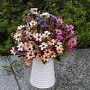 Artificial Daisy Silk Flowers Leaf Home Party Wedding Garden DIY Decorations
