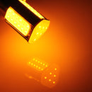 1156 G18 Ba15s 4 COB LED Turn Rear Light Car Bulb Red Yellow