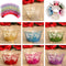 12pcs 7 Colors Filigree Cup Cake Wrappers Wrap Case Wedding Birthday Party Supplies