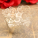 12pcs 7 Colors Filigree Cup Cake Wrappers Wrap Case Wedding Birthday Party Supplies