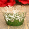12pcs 7 Colors Filigree Cup Cake Wrappers Wrap Case Wedding Birthday Party Supplies