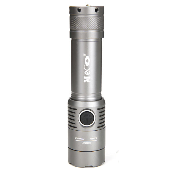 MECO  T6 2000LM 3Modes Zoomable LED Flashlight 18650/AAA