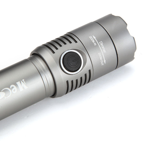 MECO  T6 2000LM 3Modes Zoomable LED Flashlight 18650/AAA