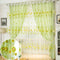 100x200cm Sunflower Tulle Voile Sheer Window Screen Bedroom Window Curtain