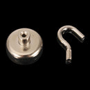 N35 32x44.5mm Hook Pot Magnet Strong Neodymium Magnets Salvage Tool