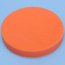 6 Inch 150mm Flat Polishing Heads Soft Foam Buffer Sponge Orange Head Pads