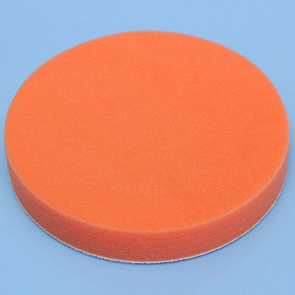 6 Inch 150mm Flat Polishing Heads Soft Foam Buffer Sponge Orange Head Pads
