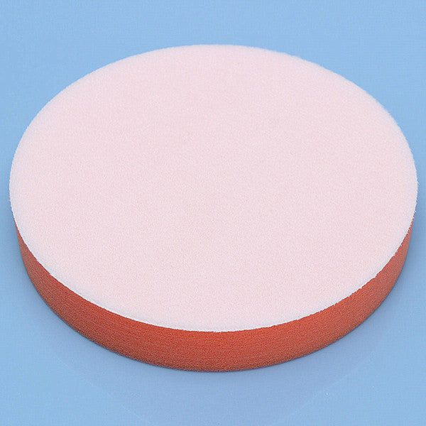 6 Inch 150mm Flat Polishing Heads Soft Foam Buffer Sponge Orange Head Pads