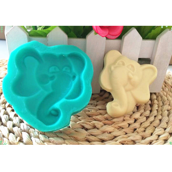3D Silicone Elephant Shape Cake Mold Fondant Cake Candy Chocolate Mold