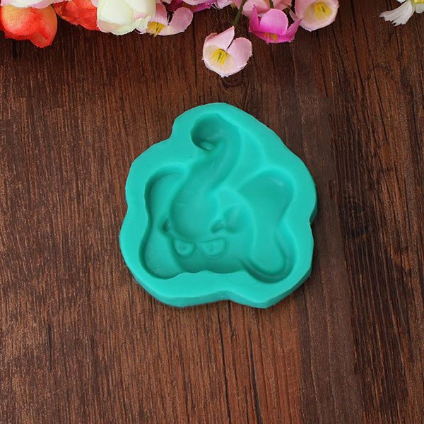 3D Silicone Elephant Shape Cake Mold Fondant Cake Candy Chocolate Mold