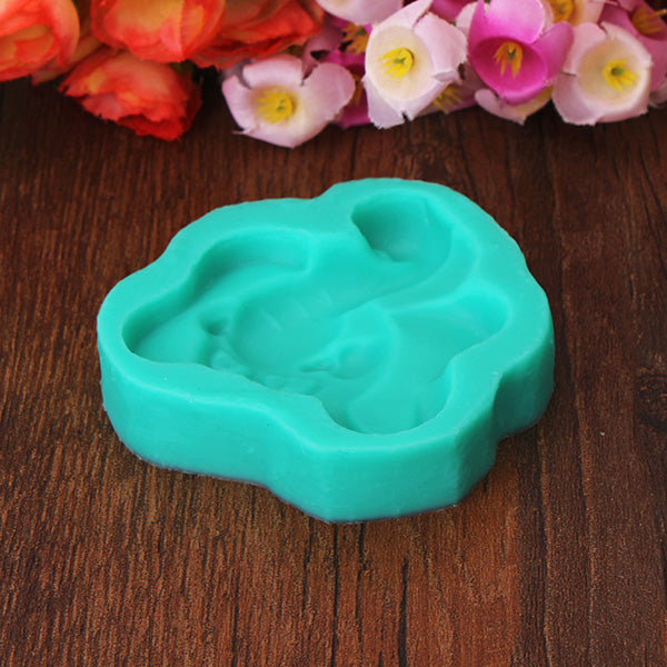 3D Silicone Elephant Shape Cake Mold Fondant Cake Candy Chocolate Mold