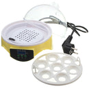 EU Automatic Eggs Incubator Mini Incubation Equipment Farm 7 Eggs Household Teaching Experiments