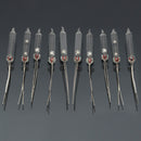 10pcs 3mm PZ-101 Mercury Switches Tilt Sensor 20V 0.5A Work Angle 10 Degree Endstop Switch