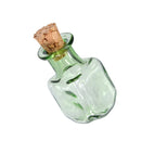 10x25mm Multicolor Mini Glass Square Message Wishing Bottle Vial