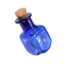 10x25mm Multicolor Mini Glass Square Message Wishing Bottle Vial