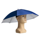 Foldable Sun Umbrella Fishing Hiking Golf Camping Headwear Cap Head Hats Outdoor