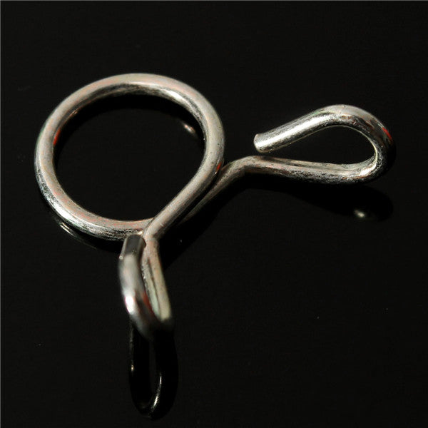 7mm Fuel Line Hose Tubing Spring Clip Clamp Motorcycle Boat ATVs Scooter