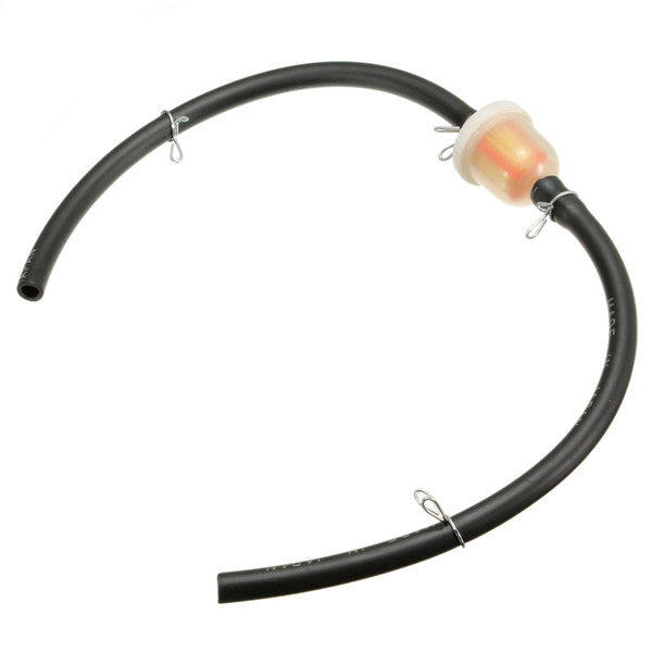 Gas Fuel Tank Filter Hose Pipe with Clips For 2 Stroke 47 49cc Mini Moto ATV Quad Dirt Bike