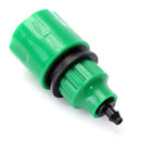 Garden Water Hose Quick Connector Fitting For 4/7mm Micro Hose